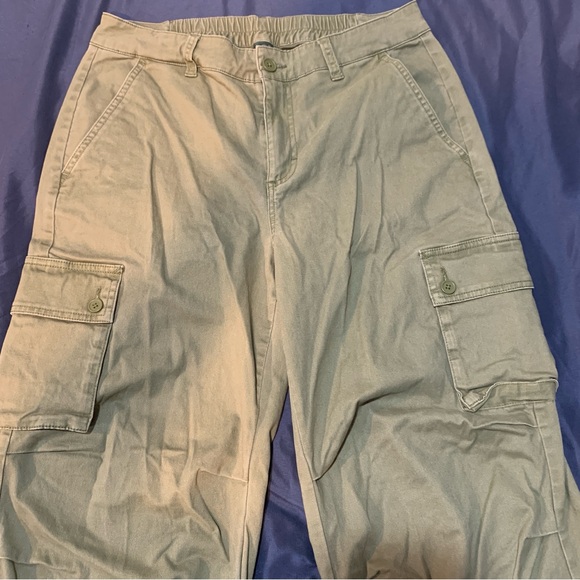Wild Fable Olive Green Cargo Pants - Picture 1 of 4
